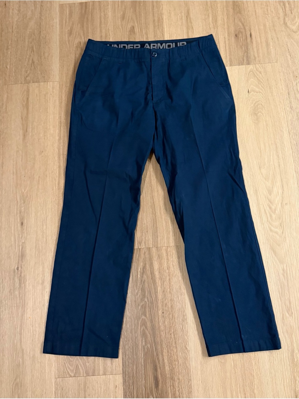 Under Armour Men’s Navy Performance Lightweight Chino Athletic Pants size 36x30